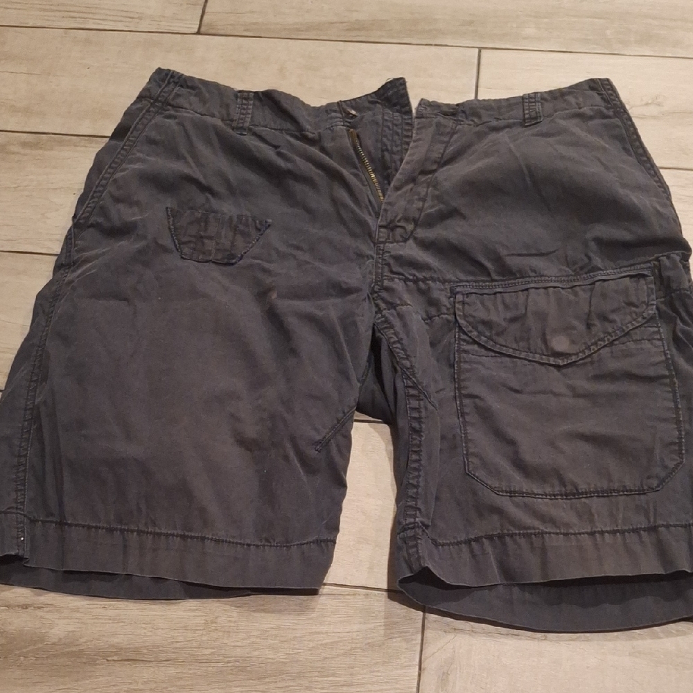 💐 Polo Ralph Lauren Men's Charcoal Cargo Shorts🍓🐧💘